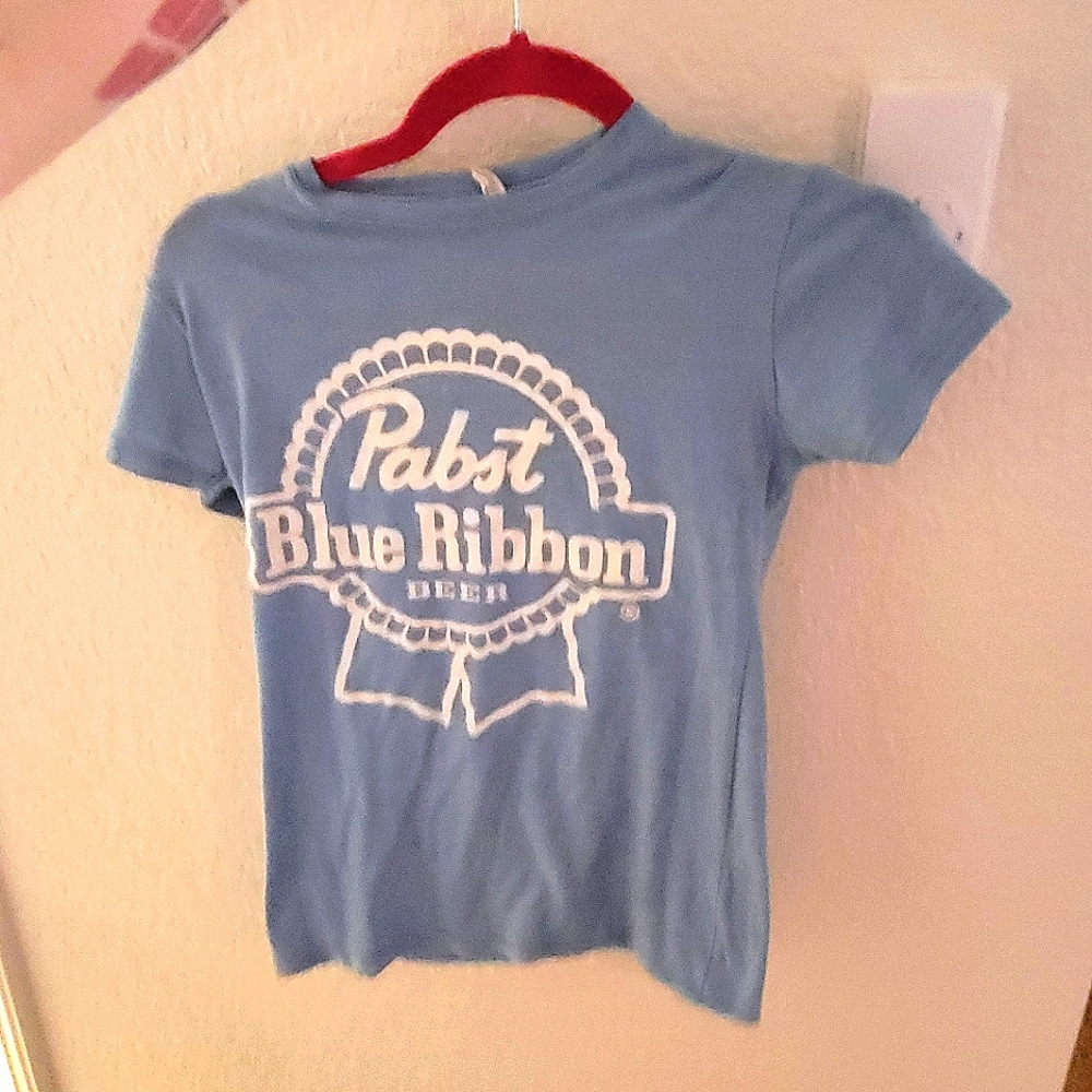 Pabst blue ribbon tee small logo